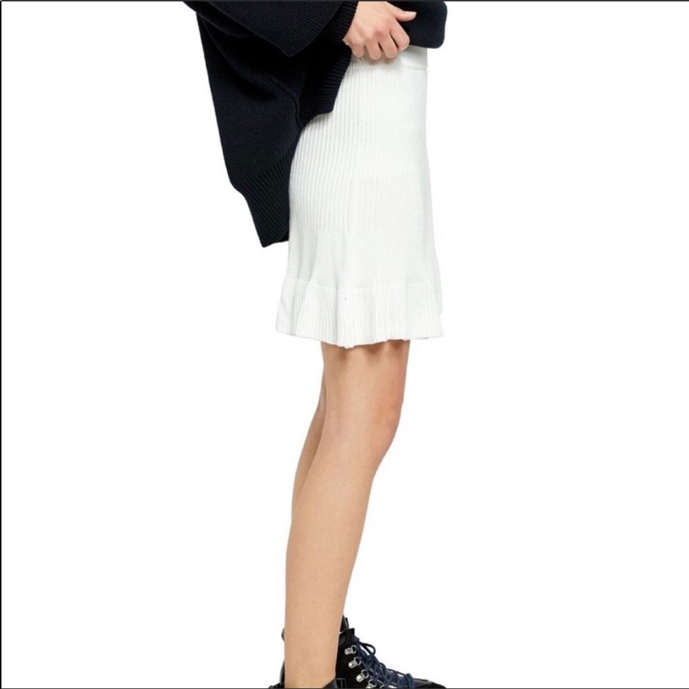 Free People Solid Gold Skirt Cream Medium NWT - Picture 3 of 9